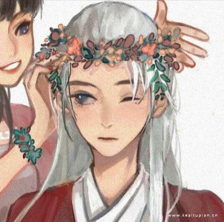 两人一人一张的闺蜜精选动漫女生头像图片