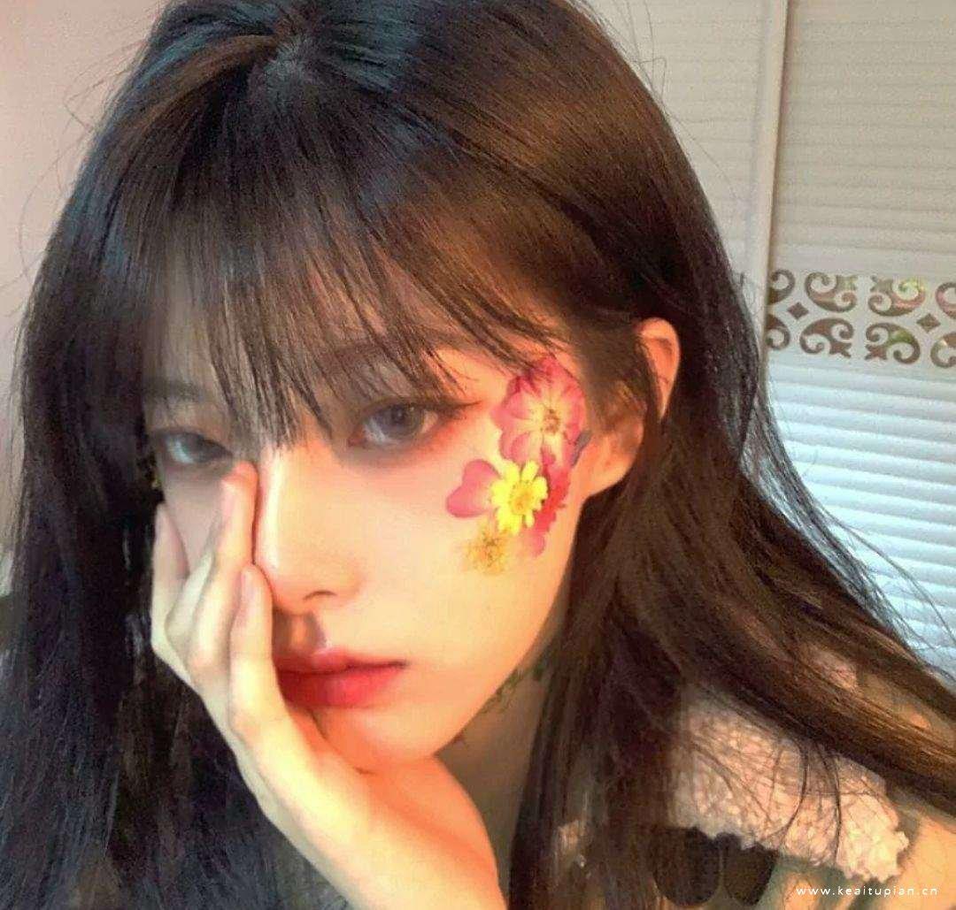 惊艳的唯美文艺港风美人精选女生头像图片