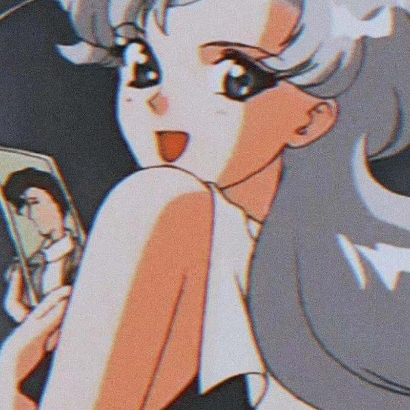 好看的旧漫磨砂女头头像图片