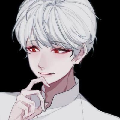 蛇与少年动漫暗黑系男高冷男生头像图片