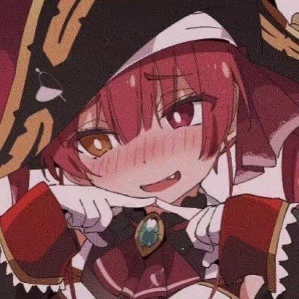 紫色可爱元气少女动漫高清女生头像