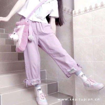 俏皮可爱的元气女生双人闺蜜头像图片