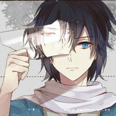 帅气黑暗风两张头像兄弟头像男生头像