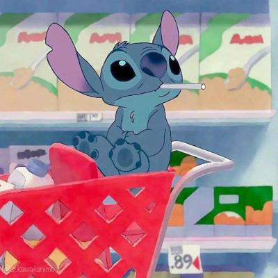 星际宝贝史迪仔超级可爱卡通微信头像图片