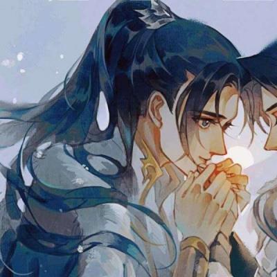 霸气同志情侣头像_古风耽美头像图片