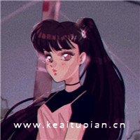 与众不同的个性二次元动漫女生头像图片