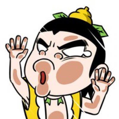七个葫芦娃和他的爷爷搞怪可爱qq头像