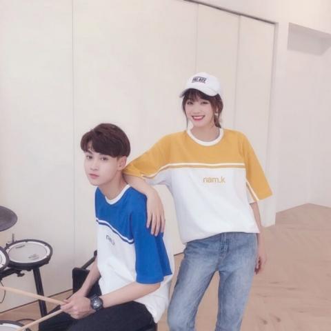 默契的恩爱情头·真人情侣合拍头像图片