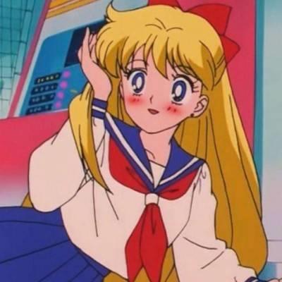 二次元头像·可爱粉色系水冰月动漫头像