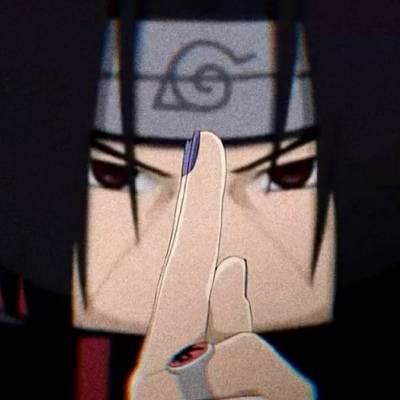 火影忍者超清宇智写轮眼霸气动漫头像图片