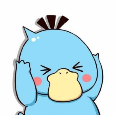 呆萌可爱的神奇宝贝可达鸭微信头像图片