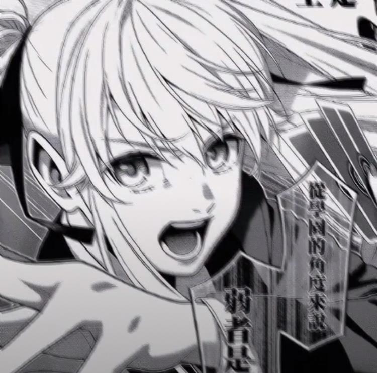 漫画病娇女生暗黑二次元头像图片