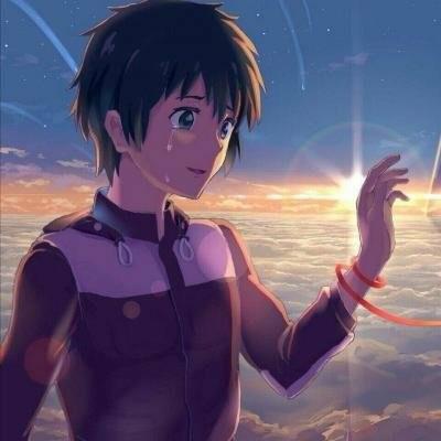 你的名字情侣动漫情侣好看头像图片