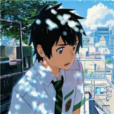 你的名字情侣动漫情侣好看头像图片