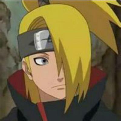 帅气火影忍者晓组织迪达拉大全头像图片