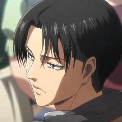 高冷帅气的利威尔兵长动漫头像图片