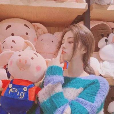 个性美女超美自拍经典微信QQ头像图片