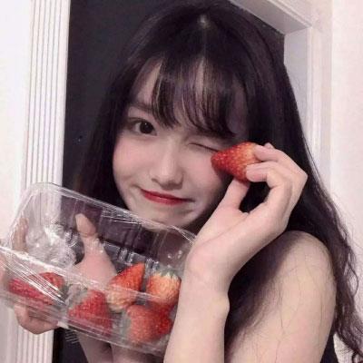 个性美女超美自拍经典微信QQ头像图片