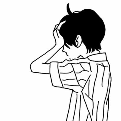 简约干净简笔画个性创意头像图片大全