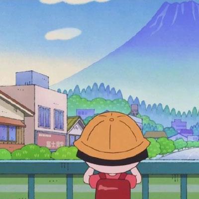 可爱的樱桃小丸子系列情侣头像图片大全