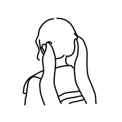 简约干净简笔画个性创意头像图片大全