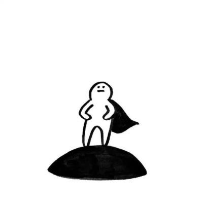 简约干净简笔画个性创意头像图片大全