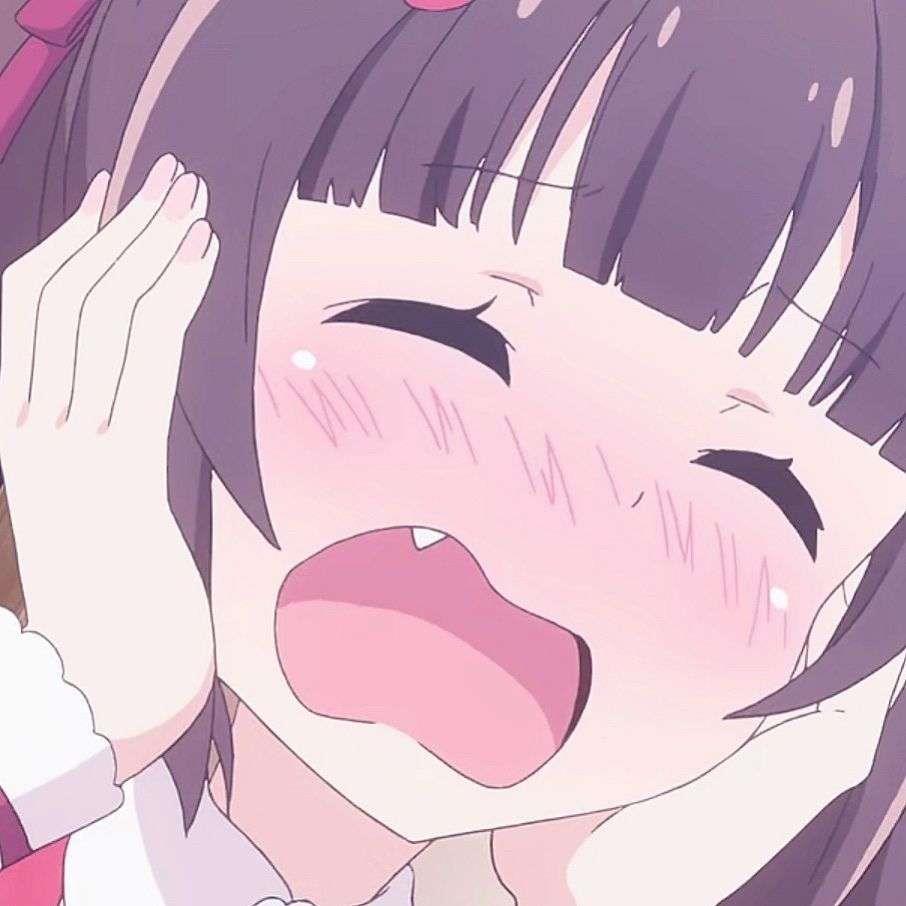 可爱呆萌动漫女生高清QQ头像大全