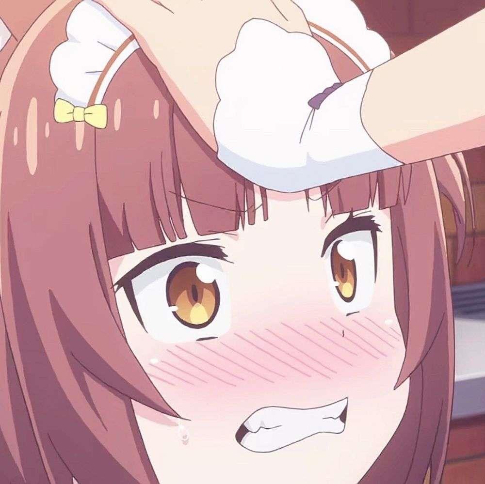 可爱呆萌动漫女生高清QQ头像大全