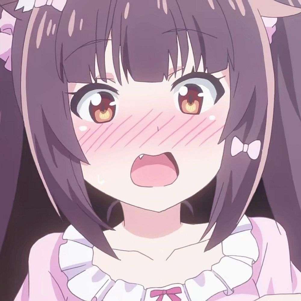 可爱呆萌动漫女生高清QQ头像大全