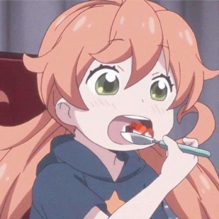 可爱呆萌动漫女生高清QQ头像大全