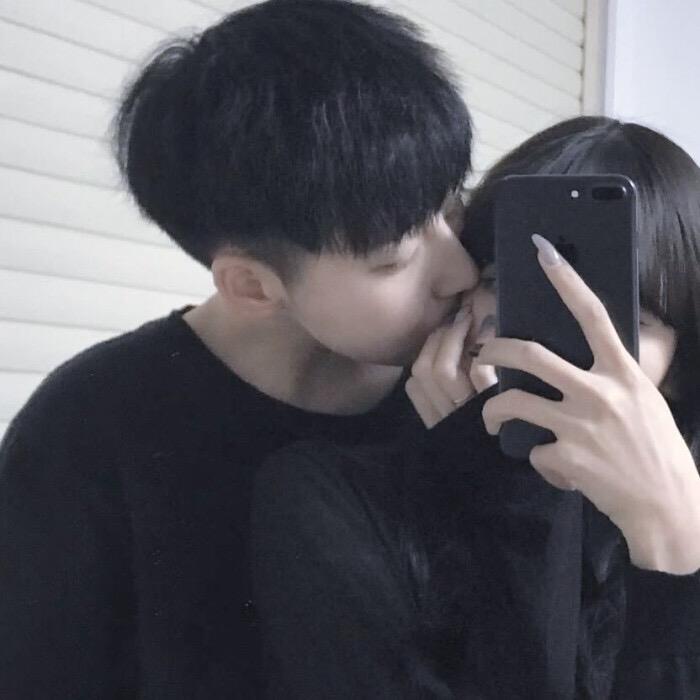 优质真人情侣合照自拍头像图片
