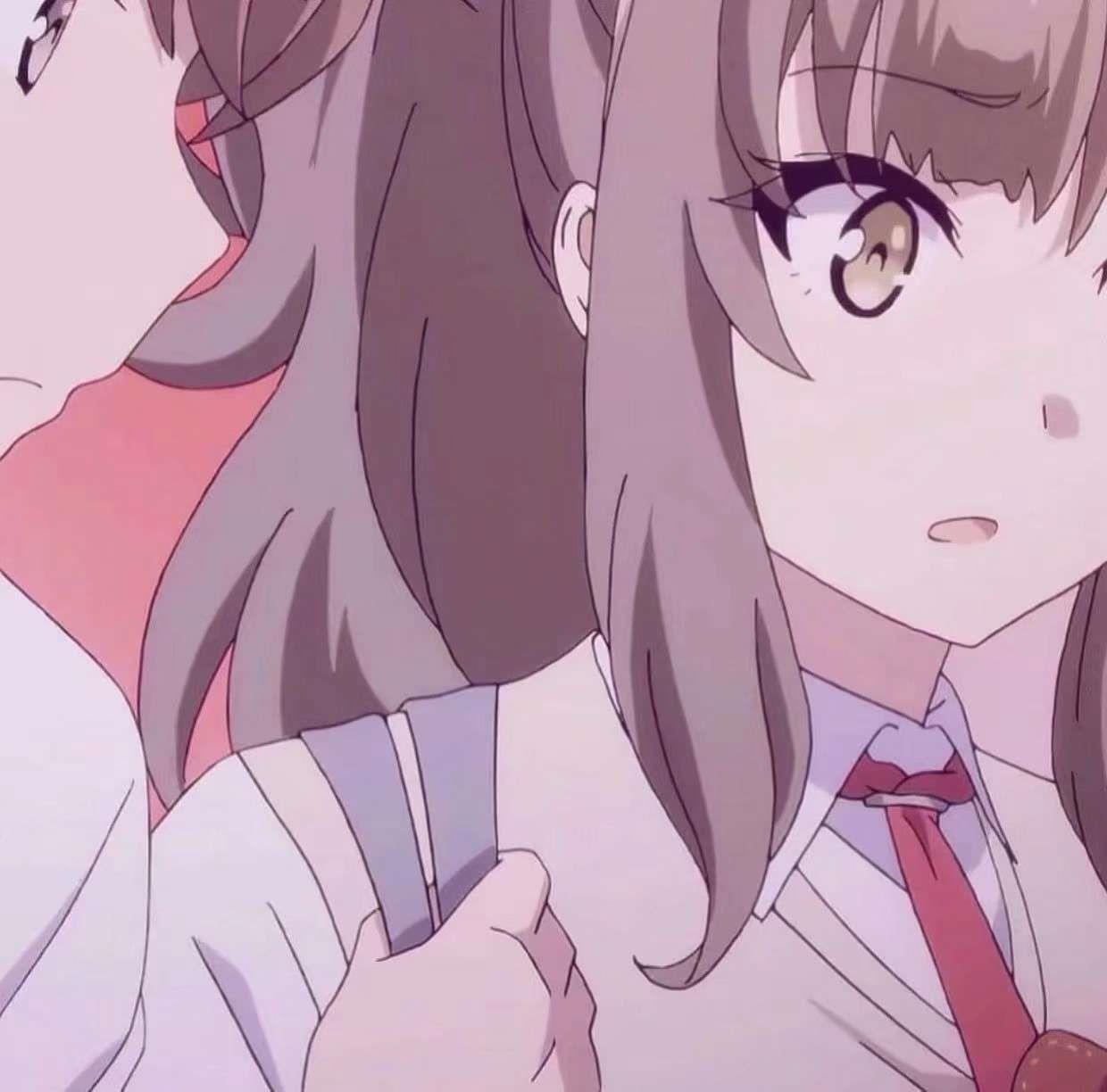 个性经典二次元动漫甜蜜情侣高清头像图片