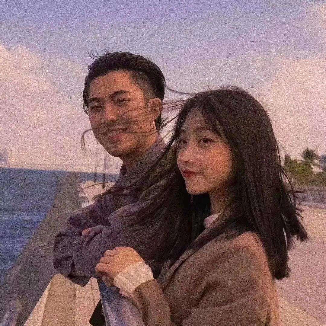 超甜的可爱绝配情侣唯美双人头像图片