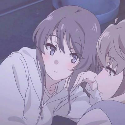 二次元卡通动漫情侣头像图片