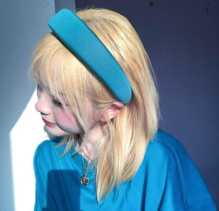 女生专属蓝色系气质文艺唯美头像图片