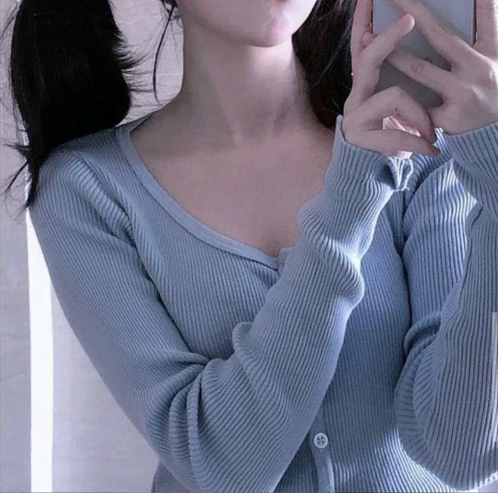 女生专属蓝色系气质文艺唯美头像图片