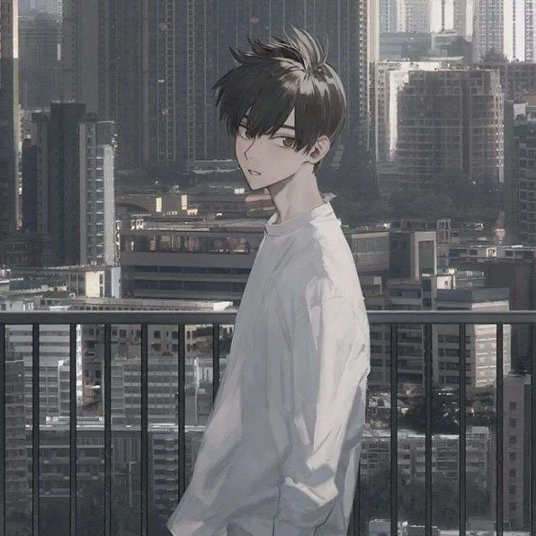 个性帅气男生动漫高清头像图片