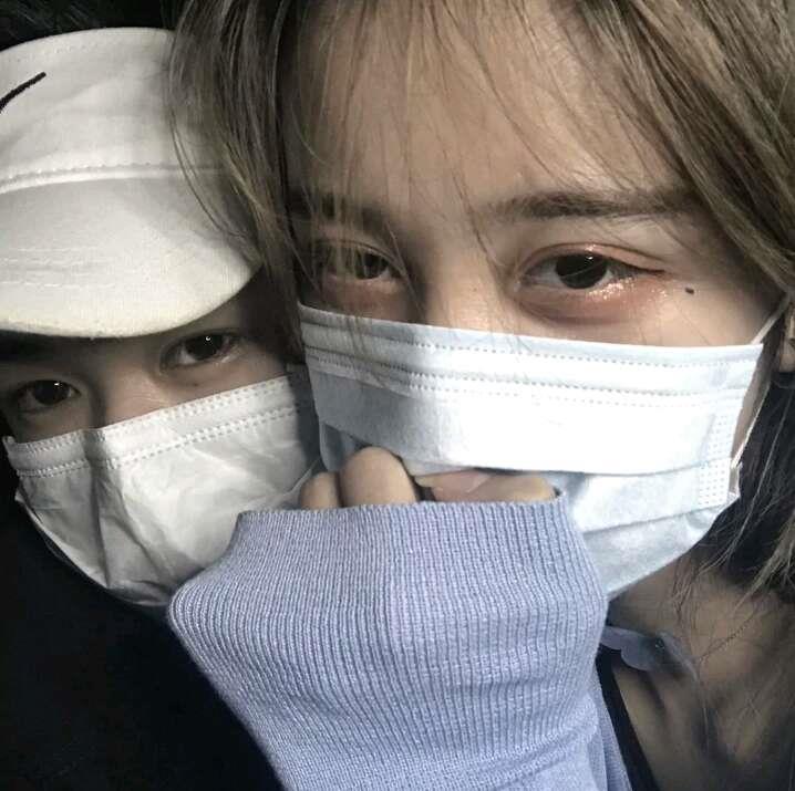 ins风经典情侣双人甜美头像图片