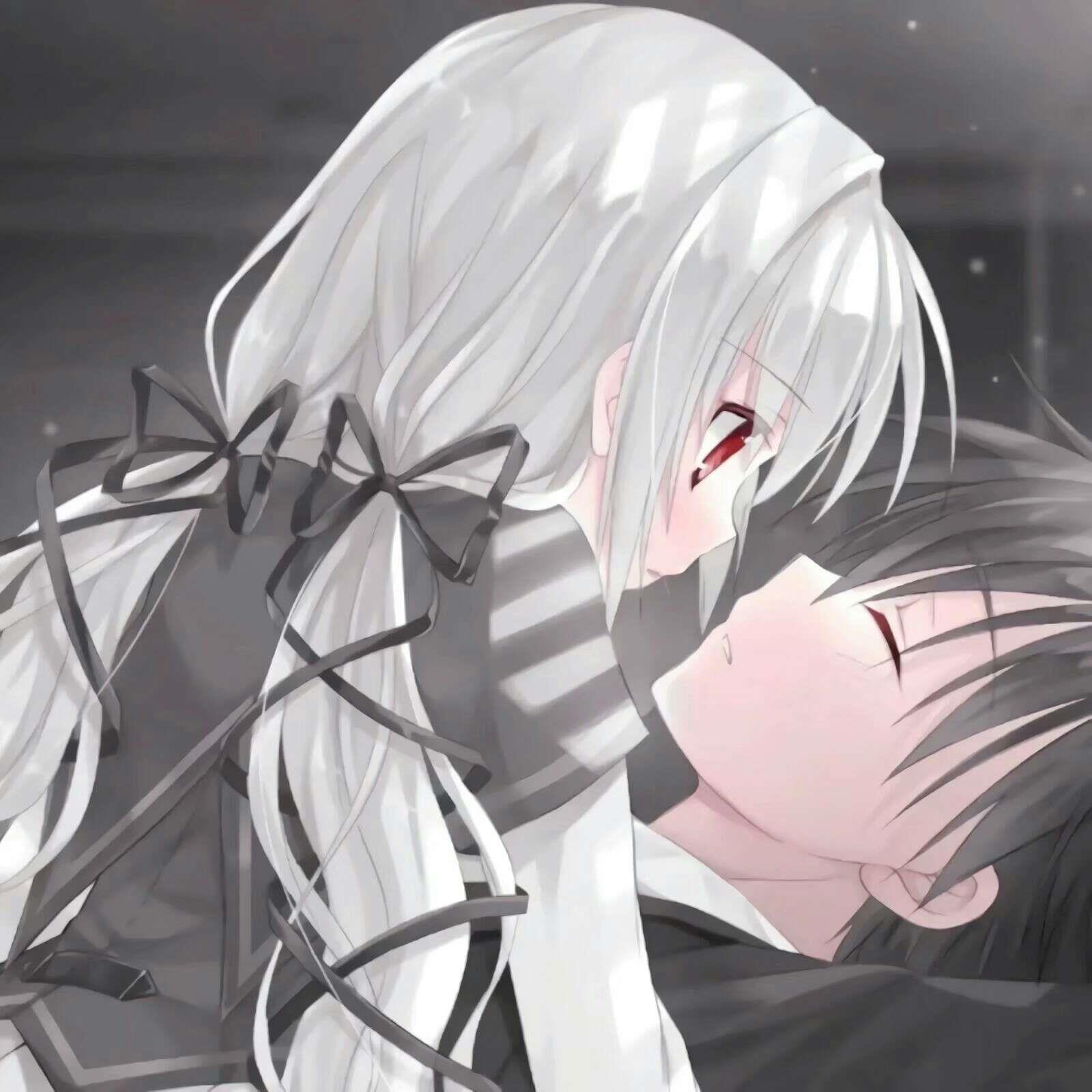 动漫游戏情侣专用好看温柔头像图片大全