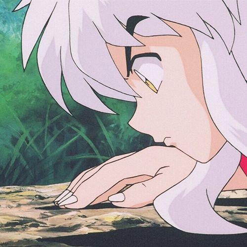 傲娇半妖犬夜叉动漫男生精选头像图片