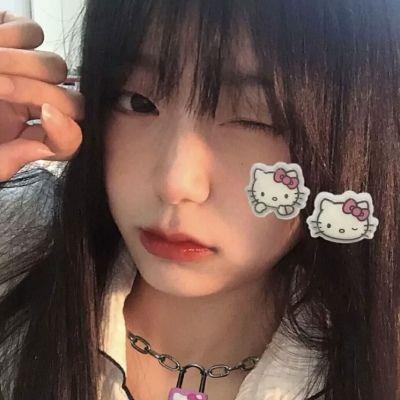 日系可爱甜美女生真人头像图片