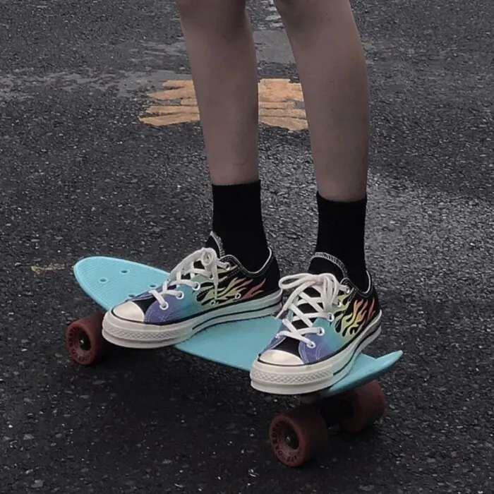 个性帅气炫酷滑板男生女生头像图片