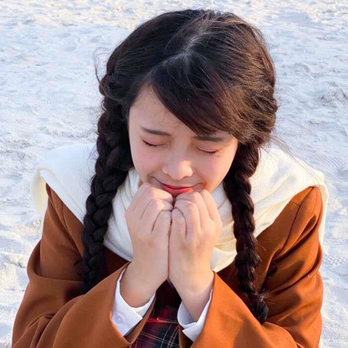 祁宋 ins风时尚魅力女生头像图片