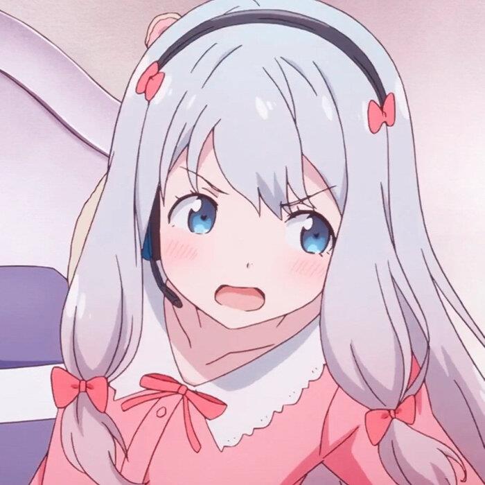 《情色漫画老师》女主角和泉纱雾可爱二次元女生动漫头像图片