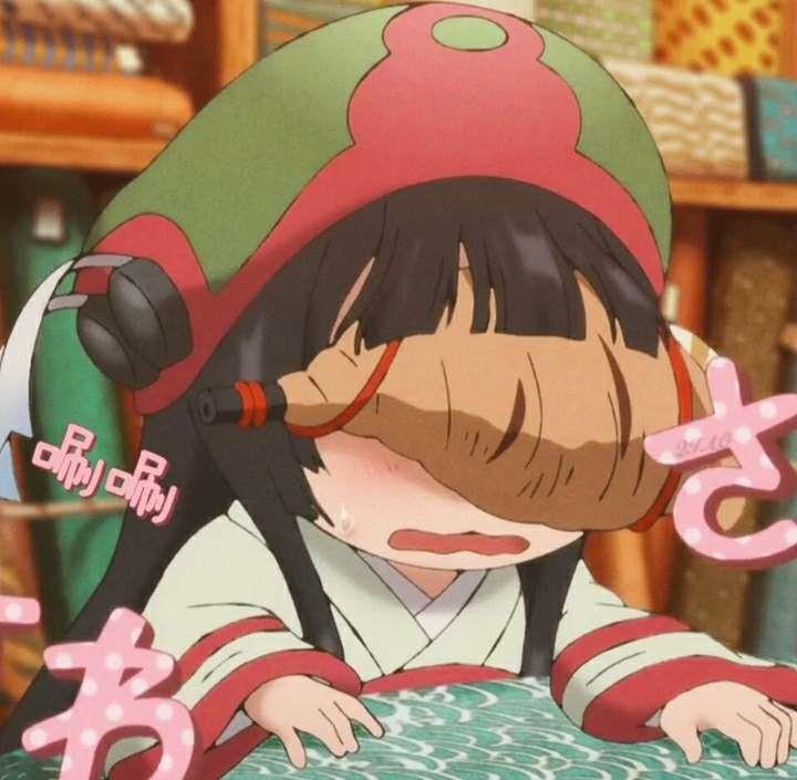 超萌的可爱卡通动漫女生头像图片