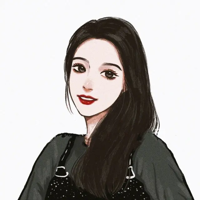 帅气好看的美女帅哥明星手绘漫画头像图片