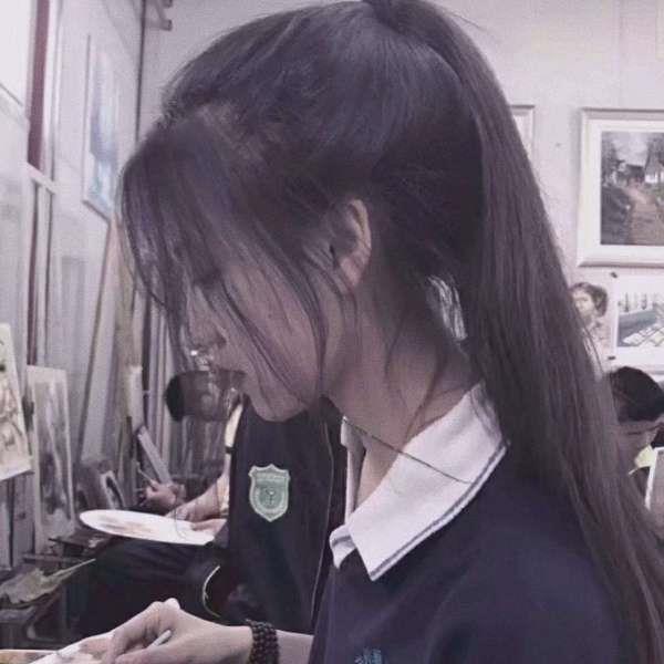 好看宛若仙女般的女生侧颜头像图片大全