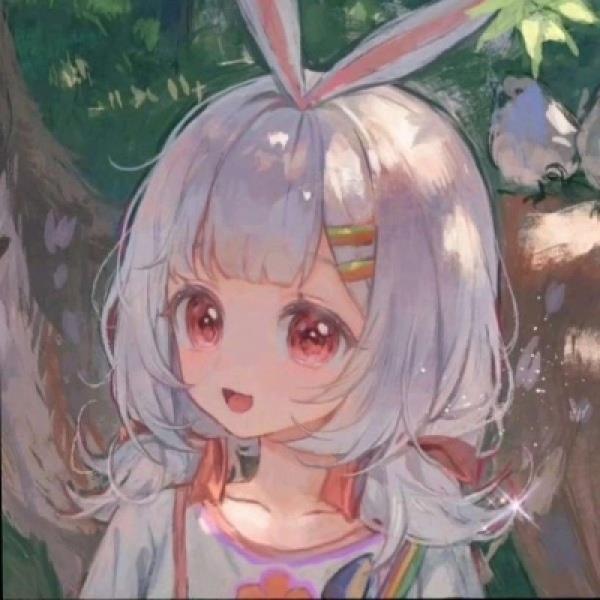 可爱卡通小兔子动漫微信头像图片大全