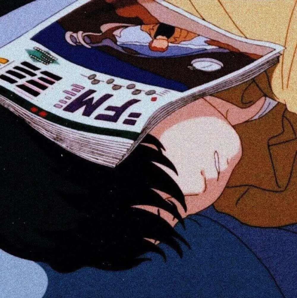 经典复古风漫画帅气男生头像图片