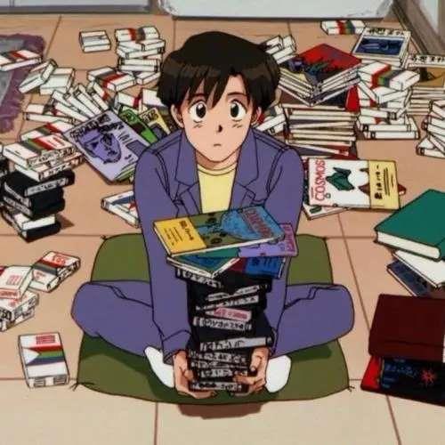 经典复古风漫画帅气男生头像图片